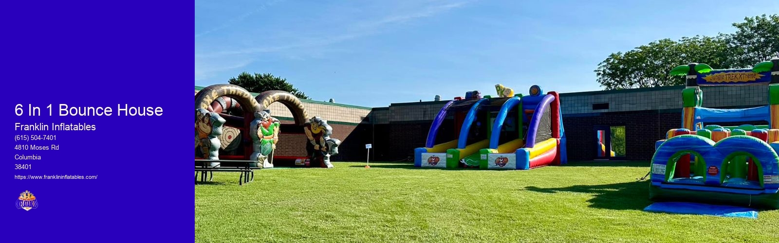 6 In 1 Bounce House