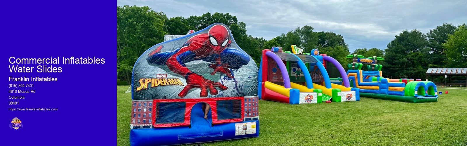 Commercial Inflatables Water Slides