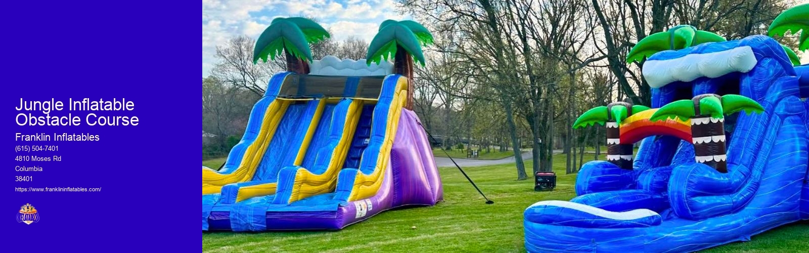 Jungle Inflatable Obstacle Course