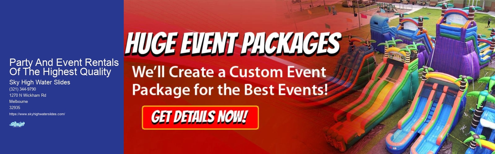 Party And Event Rentals Of The Highest Quality