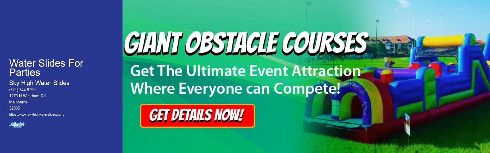 Water Slides For Parties